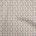 thumbnail image 1 of oneOone Polyester Spandex White Fabric Floral Fabric For Sewing Printed Craft Fabric By The Yard 56 Inch Wide, 1 of 4