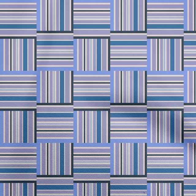 oneOone Polyester Lycra Pastel Purple Fabric Geometric Craft Projects Decor Fabric Printed By The Yard 56 Inch Wide