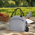 thumbnail image 1 of TopLLC Kitchen Gadgets, Kitchen Accessories Lunch Box Bag Lunch Bag Handbag Waterproof Oilproof Work Family Hand Carry Large Capacity With Lunch Bag Polyester Shoulder Tote Dining Bag, 1 of 6