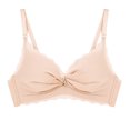 thumbnail image 1 of Yuyuzo Womens Bras Full Coverage Gathering No Underwire Push up Adjustable Strap Everyday Bralettes, 1 of 3