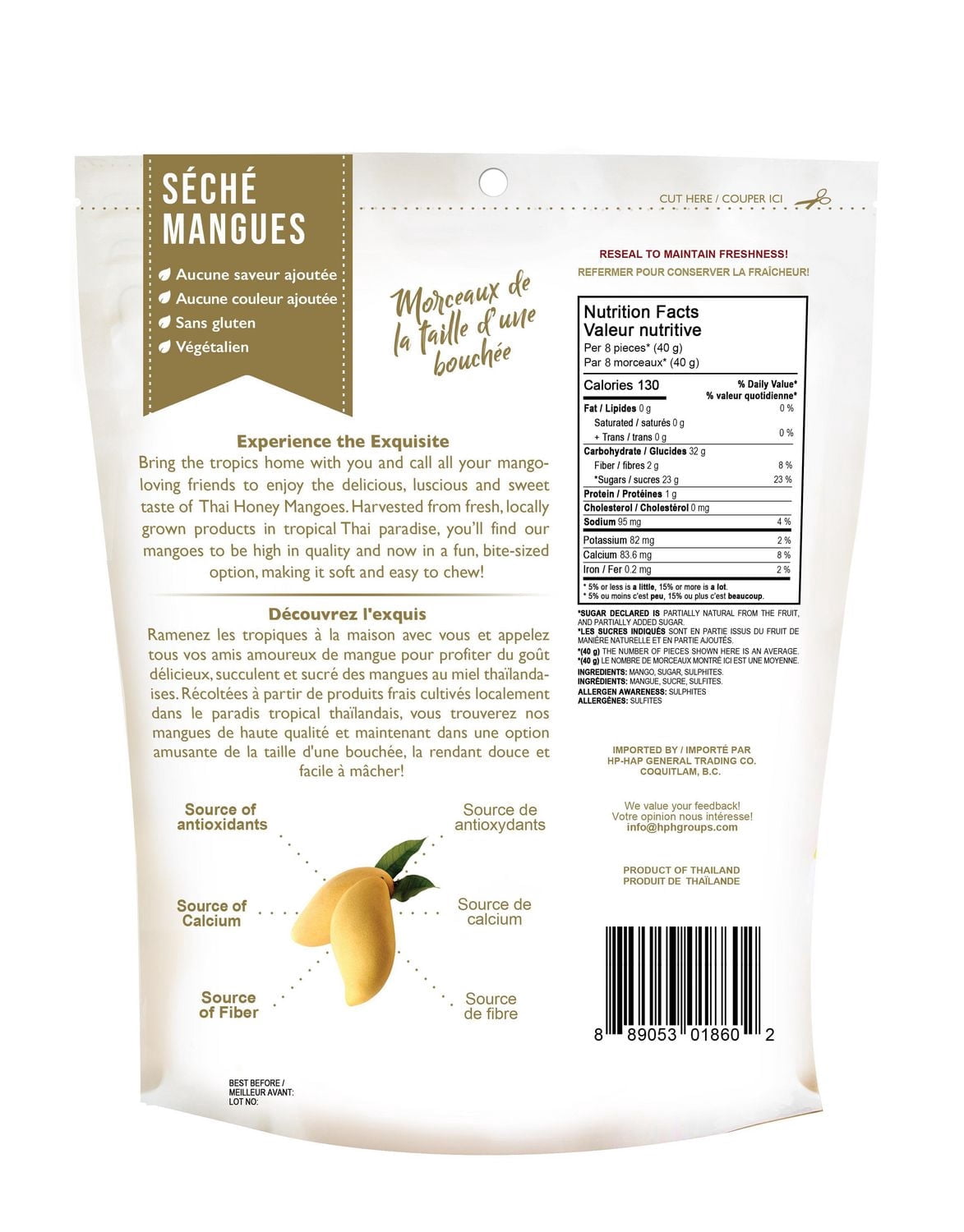H&H Bite-Sized Thai Honey Mango