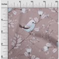 thumbnail image 2 of oneOone Rayon Dusty Gray Fabric Rooster Cock Craft Projects Decor Fabric Printed By The Yard 56 Inch Wide, 2 of 4