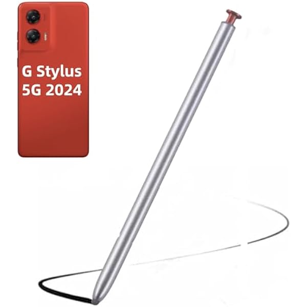 LinQingQ Stylus Pen for Moto G Stylus 5G 2024 Scarlet Wave, Touch Screen Stylus Pen Replacement for Motorola G Stylus 5G 2024 All Version (Scarlet Wave)