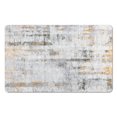 thumbnail image 1 of Enjoy Supreme Comfort with our Modern Abstract Gray Runner Rug: 20x32 inch, Soft, Non-Slip, Low Pile, Machine Washable, Ideal for Bathroom, Kitchen, 1 of 5