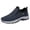O-Blue, variant on Kcodviy Mens Solid Color Canvas Mens Leather Dress Shoes Casual Flat Bottom Comfortable Running Air 1 Mid Casual Shoes Mens Casual Shoes