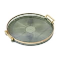 thumbnail image 1 of ICQOVD Clearance Fashion Round Tray Home Living Room Coffee Table Put Tea Cups Cup Storage Tray Storage Tray, 1 of 6