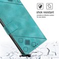 thumbnail image 5 of Compatible with iPhone 14 Pro Max Classic Embossed PU Leather Case with Card Holder Shockproof Cover, 5 of 5