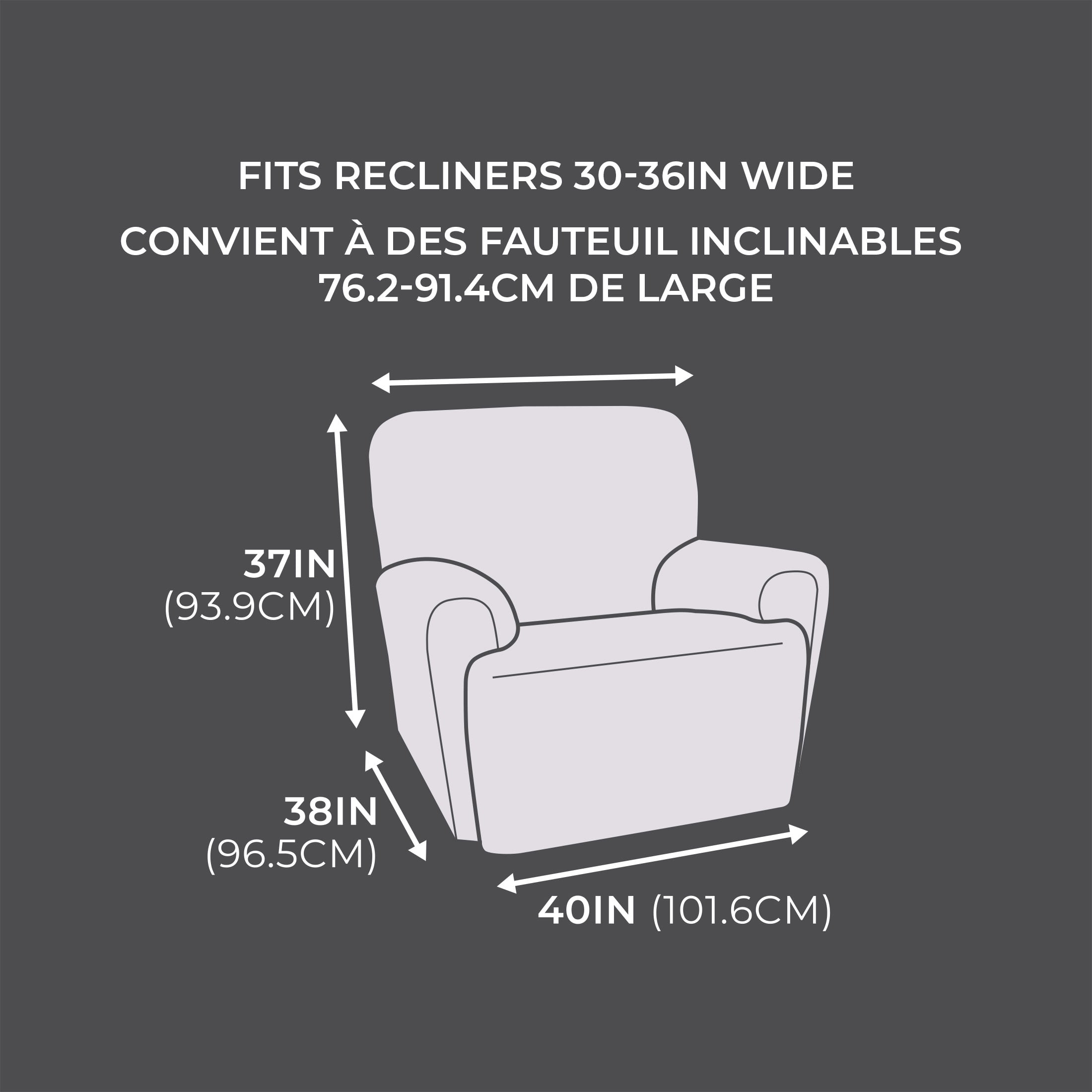 Canapé en tissu élastique SmartFit arête de poisson, une pièce, beige/lin