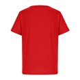 thumbnail image 5 of RXIRUCGD 2025 Vêtements d'Été pour Enfants Nouveaux T-Shirts d'Été pour Enfants Manches Raglan Manches Courtes T-Shirt Graphique Col Rond T-Shirt Filles Haut Décontracté, 5 of 5