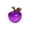 Violet, variante sur Tyidzon Décoration de Pommes en Cristal de Noël Pommes en Cristal Cadeau de la Veille de Noël Ornement de Pommes Décoration de Maison de Noël de Collection