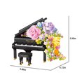 thumbnail image 3 of Dadatutu Building Blocks Kits, Music Piano Violin Flower Musical Instrument Set Assembly Building Blocks Toy Christmas Valentine's New Year Birthday Gift, 3 of 6