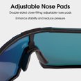 thumbnail image 4 of WEST BIKING Polarizing Riding Glasses Cycling Glasses Windproof Outdoor Sunglasses, 4 of 8