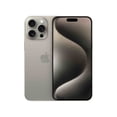 thumbnail image 1 of Restored Apple iPhone 15 Pro 128GB - Natural Titanium (Factory Unlocked) (Refurbished), 1 of 11