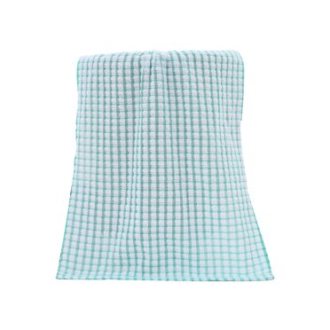 Dish Cloth Cotton Quick Dry Kitchen Towel Absorbent Cleaning Tea Rag Kitchen Duster Towel, Green Langgg