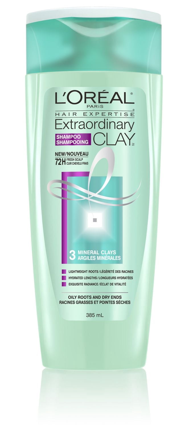 L'Oreal Paris Hair Expertise Extraordinary Clay Shampoo - Walmart.ca
