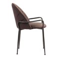 thumbnail image 4 of ZUO Kurt Dining Chair (Set of 2) Dark Brown, 4 of 12