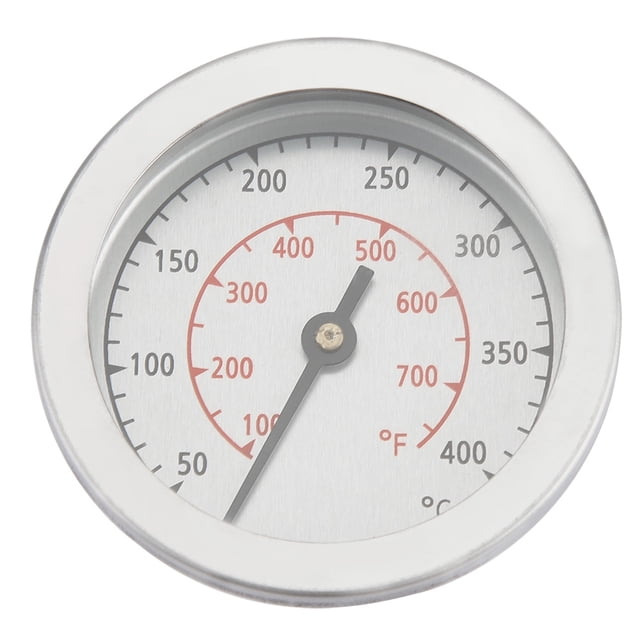100~700℉ BBQ Grill Thermometer Temperature Gauge Analog Dial Double Scale