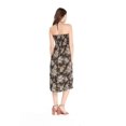 thumbnail image 3 of Hawaii Hangover Robe à Col Licou à Motif Floral et Feuilles Hawaïennes pour Femmes, jusqu'à la Taille 3TG, 3 of 5