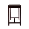thumbnail image 3 of Linon Claridge 36" Wood Counter Height Pub Table in Walnut, 3 of 9