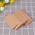 thumbnail image 2 of Retro Memo Pads DIY Kraft Blank Greeting Graffiti Postcard Handwritten Words Message Cards About 100pcs, 2 of 5