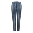 thumbnail image 4 of RKSTN Pants for Men Fall Striped Business Straight Pants Loose Trousers Straight Leg Pants, 4 of 9