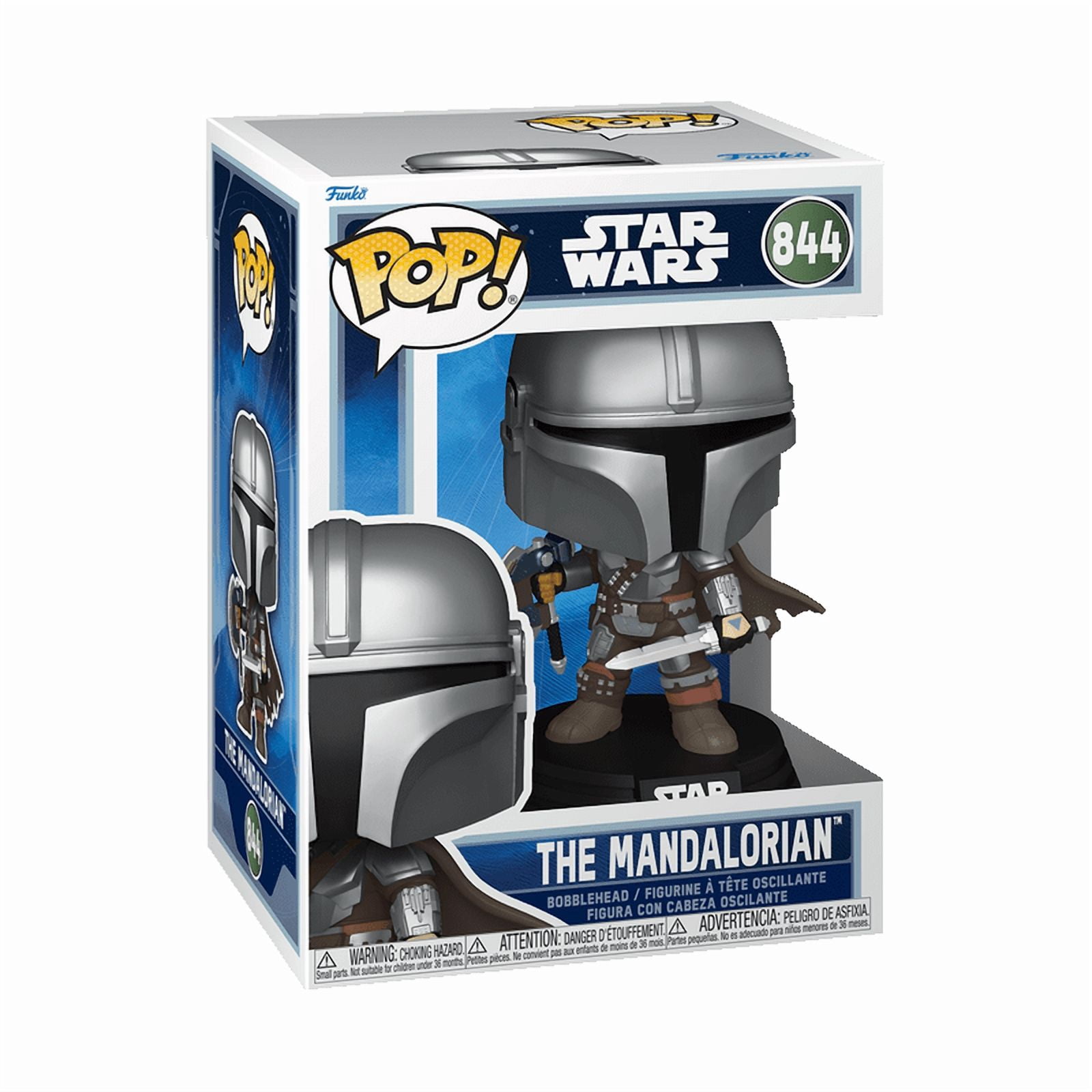 Funko POP! Star Wars: The Mandalorian & Grogu - The Mandalorian (Dual Wield)
