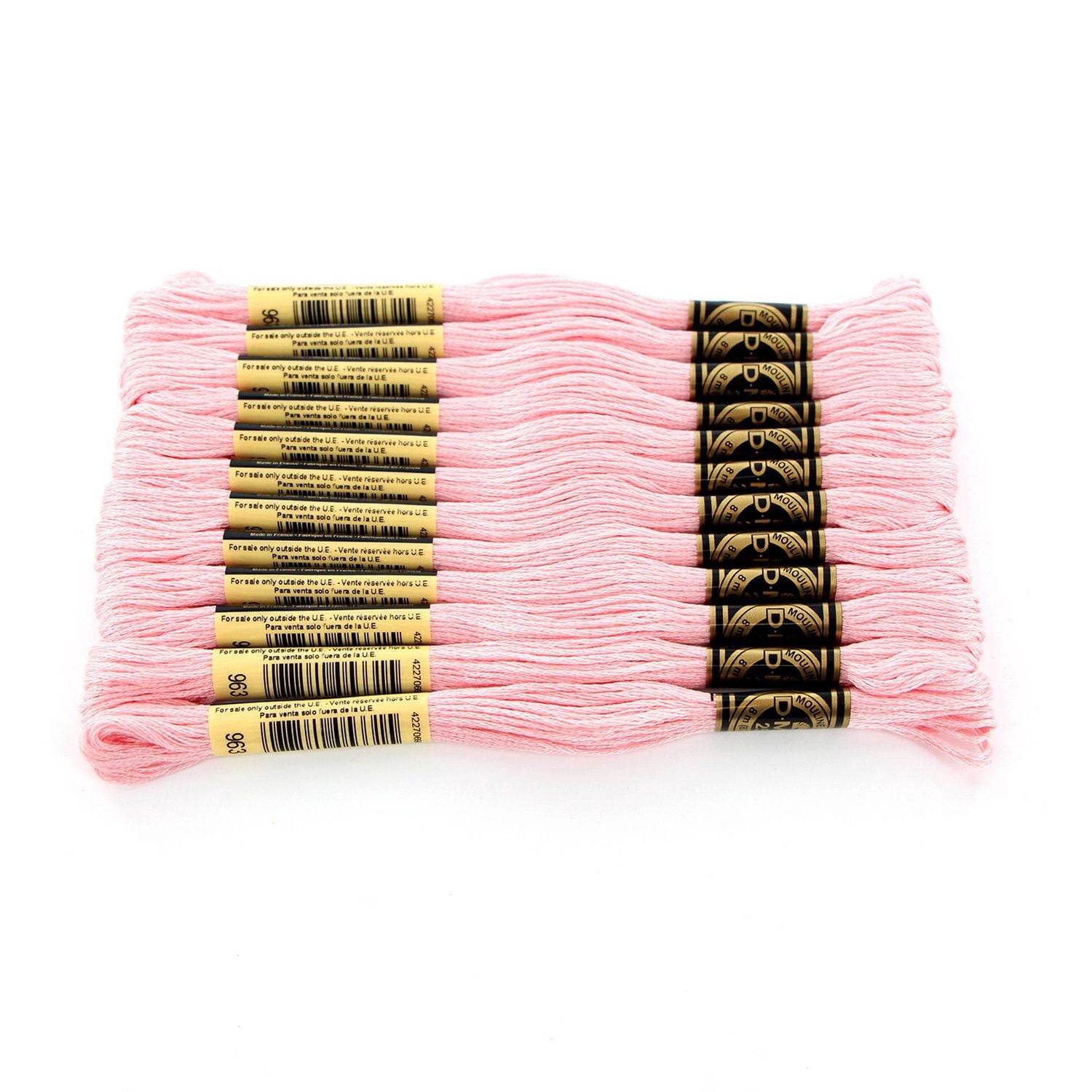 DMC rose coton 6 brins fil à broder écheveau, 8 m (8.7 yd)