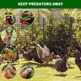 thumbnail image 1 of EastVita Hardware Cloth Chicken Wire Fence, Galvanized Steel Mesh Roll, Black, 1 of 7
