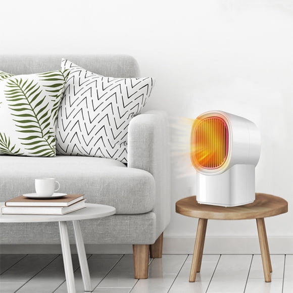 PEONAVET Hot Heater Household Desktop Heater , Hot Heater, Warmer, Super Wind Speeds, 800W Overheat Protection, Suitable for Home Office, Bedroom, Bathroom, Gift Choice