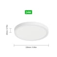 thumbnail image 4 of Yeacher LEDs Ceiling Light Flush Mounting 24W 2520lm Round Ceiling Lamp for Kitchen Bedroom Hallway, 4 of 8