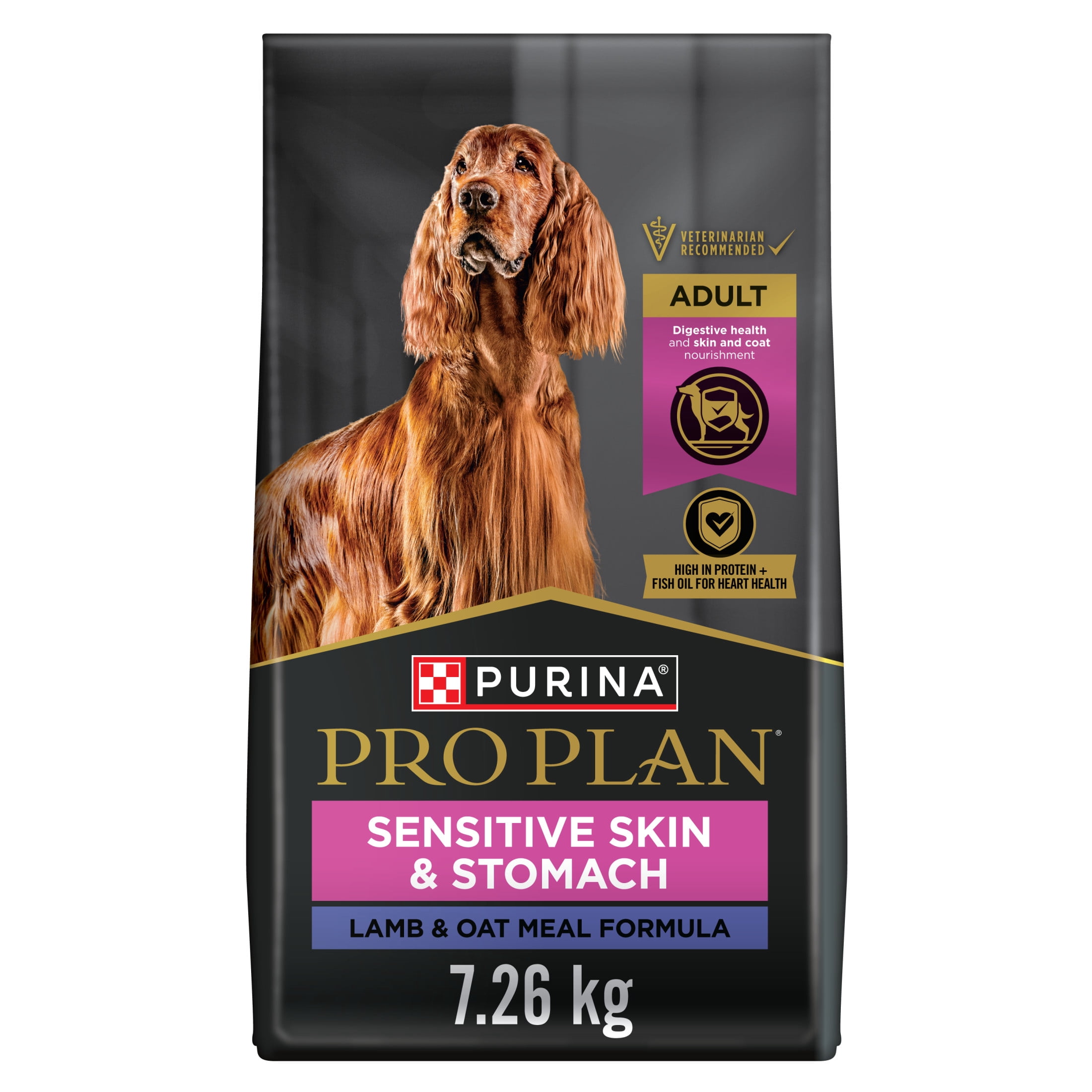 Purina Pro Plan Specialized Sensitive Skin & Stomach Lamb & Oat Meal Formula, Dry Dog Food 7.26 kg