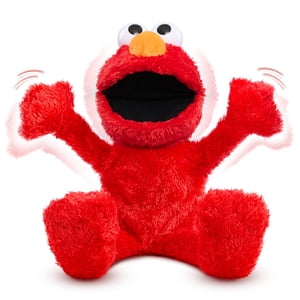 Sesame Street Tickle Me Elmo Giggle Max 18-Inch Jouet en peluche interactif - Sonne seulement
