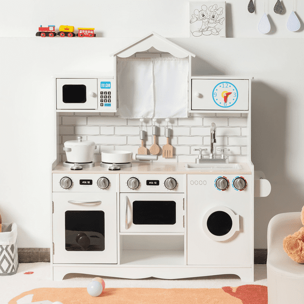 Fafeicy ensemble de cuisine pour enfants Ensemble de cuisine 12 pièces