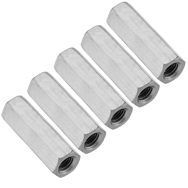Écrous Longs, Écrous M12 de Remplacement 5 Pcs Écrou Hexagonal, pour Appareil Ménager Bureau