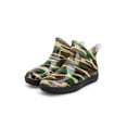 thumbnail image 1 of MAWCLOS Womens Garden Shoes Wide-Calf Rain Boots Lightweight Round Toe Waterproof Booties Slip Resistant Raining Work Shoe Camouflage Green 9.5（M）, 1 of 4