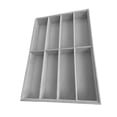 thumbnail image 3 of Bunblic Glasses Display Tray Portable Eyewear Storage Case for Home Bedroom Tabletop gray, 3 of 8