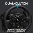 thumbnail image 3 of Logitech G923 Racing Wheel and Pedals for Xbox X|S, Xbox One and PC featuring TRUEFORCE up to 1000 Hz Force Feedback, Responsive Pedal, Dual Clutch Launch Control with 6Ave Cleaning Kit, 3 of 8