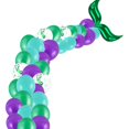 thumbnail image 1 of Mermaid Balloon Arch Kit Fish Tail Balloon Garland Kit Theme Party Decorations for Wedding Birthday Party Decor, 1 of 7