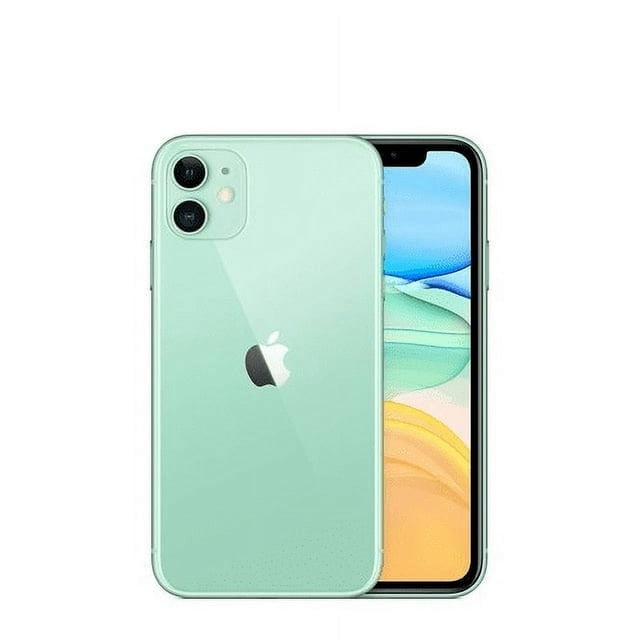 Téléphone Apple iPhone 11 d'Occasion - Déverrouillé Tout Opérateur - 64 Go Vert (comme Neuf)