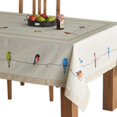 thumbnail image 1 of Birdies On Wire 100% Cotton Tablecloth 54 - inch by 72 - inch., 1 of 8