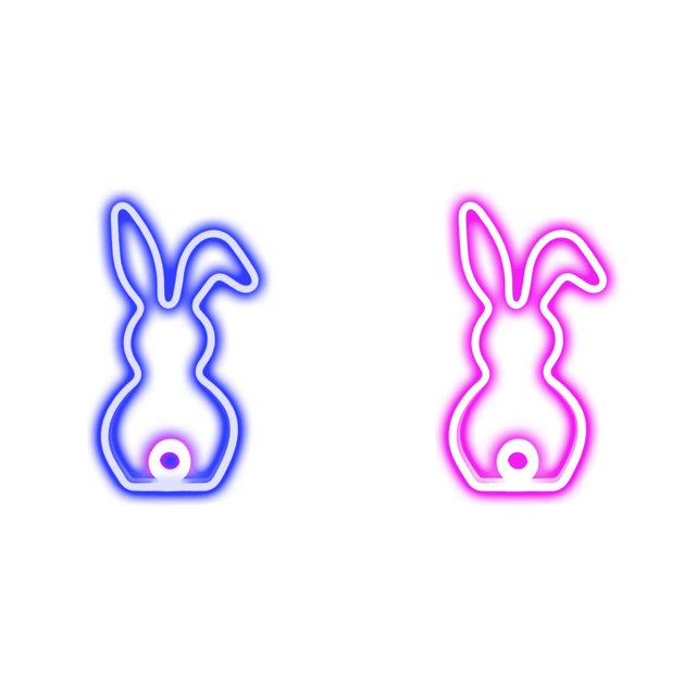 SUTENGDA 2pcs Easter Window Lights Easter Eggs Bunny Lights Decorations Battery Operated Easter Lights with Suction Cup Easter Decorations for Home Indoor Easter Party Decor