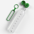 thumbnail image 2 of Smartbottle Bouteille d'Eau Réutilisable Sport Grande, Verte, 1000 ml / 1 L, Lot de 2, 2 of 9