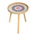 thumbnail image 3 of veasfak Table d'Appoint Table Basse Table d'Accent Rétro pour Salon Jardin Porche C, 3 of 9