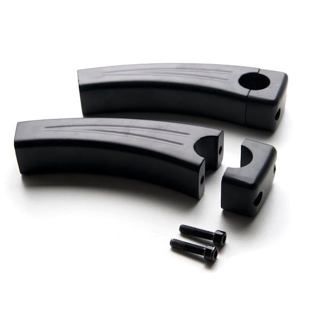 Krator 5.5" Black Motorcycle Handlebar Pullback Risers Compatible with Yamaha V-Star Vstar V Star XVS 1100 Custom