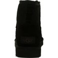 thumbnail image 3 of Ugg Women's Classic Mini II Leather Black Ankle-High Suede Boot - 6M, 3 of 3
