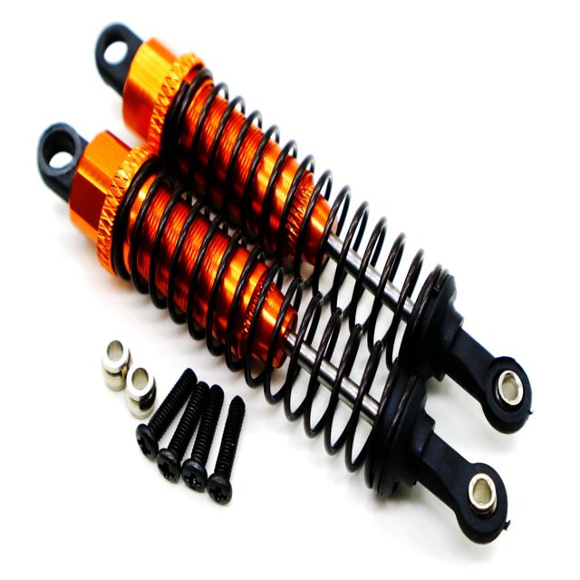 ZheElen Threaded Front Shock Absorber For 1/16 HQ 732 OFF-Road RC Car Accessories Orange