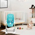 thumbnail image 4 of WIFKLSIIPG High Chair Cushion with Soft Leather High Chair Cover Foldable High Chair Insert Cushion PU Leather Kids Dining Room Cushion Suitable Children, 4 of 5