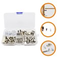 thumbnail image 2 of 80pcs Shelf Pins Kit Shelf Support Pegs Stainless Steel Bookshelf Pegs Shelves Pegs, 2 of 5