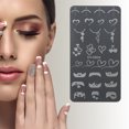thumbnail image 4 of Unique Bargains 1 Pc Colorful Nail Art Stamp XY-DB04 Silver Tone, 4 of 5
