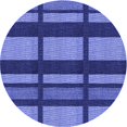 thumbnail image 1 of Ahgly Tapis Rond Lavable en Machine Intérieur Transitionnel Bleu Ciel, 3 Pieds Rond, 1 of 7